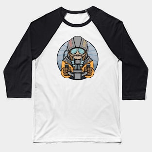 Space PIlot speed Racer Baseball T-Shirt